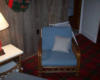 THE OTHER RATTAN EASY CHAIR
