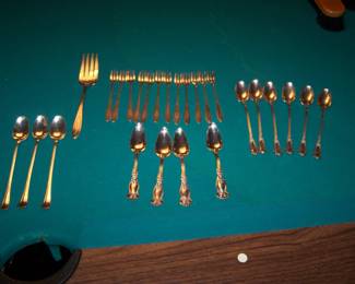 PLATED FORKS & SPOONS