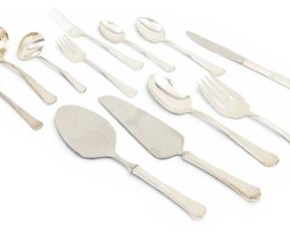 Lot 88 Reed and Barton Sterling Silver Flatware '"American Federal"', 85 PCS
