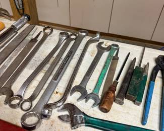 Combination wrenches and hand tools