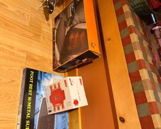 Foot rest and massage cushion boxes