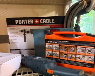 Porter Cable drill and rotary tool kit