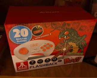 Atari Flashback game console, in box