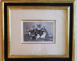 Francisco Jose De Goya Y Lucientes, Titled "Heavier Than A Dead Donkey",1864.