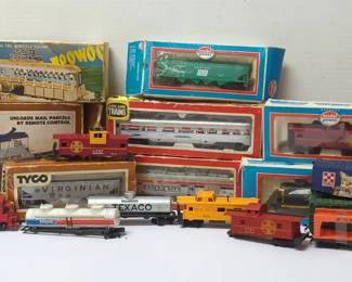 Plastic and New in Package Toy Trains