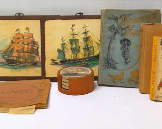 Explorer Themed Decor and Books