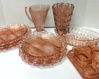 Pink Depression Glass