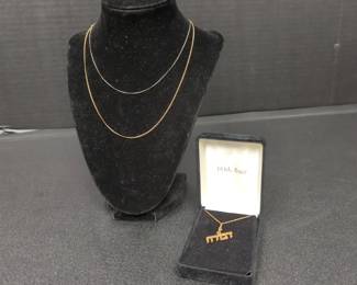 14kt Necklaces