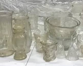 Mystery Lot of Clear Glass