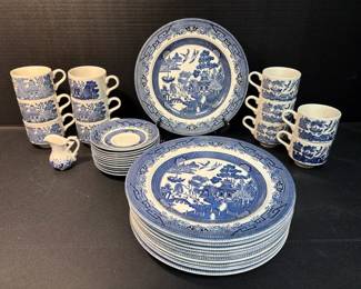 Churchill Classic Blue Willow 3 Piece Set