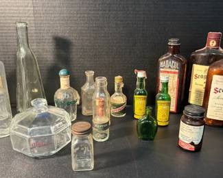 Vintage Glass Bottles