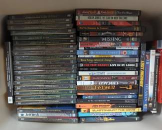 DVDs Harry Potter, Lord Of The Rings, Live Concerts, Downtown Abby and More