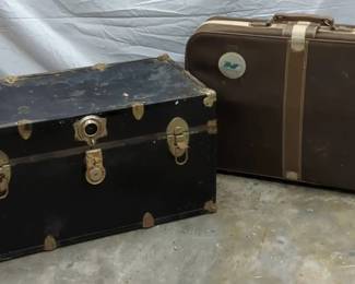 Storage Trunk and Suitcase