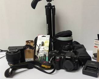 Nikon D5100 Camera and Accessories