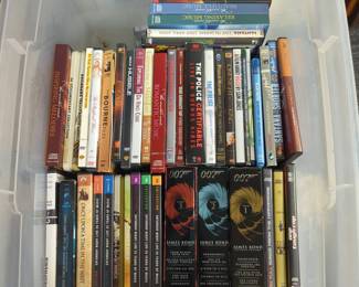 DVDs James Bond, Jason Bourne, Music Concerts And More