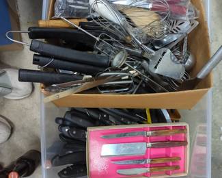 Mystery Kitchen Utensils and Knives