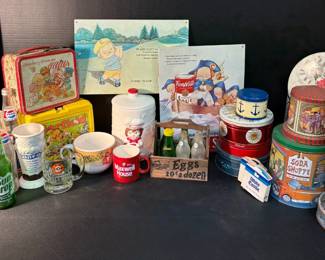 Vintage FoodDrink Merchandise and Tins