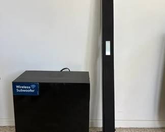 Samsung Subwoofer and Sound Bar