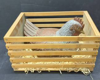 Life Sized Ceramic Chicken