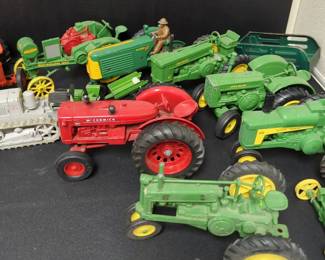 Diecast Tractor And Farming Toy Collection