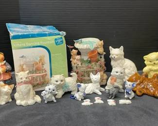 Kitten Caboodle Collection of Cat Figurines