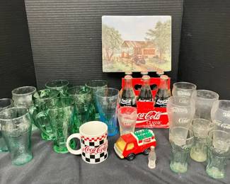 CocaCola Glassware Collectibles