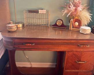 Vintage Art Deco Desk.