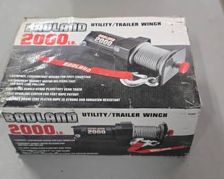 Badland 2000 pound winch