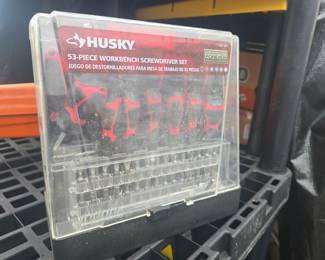 Husky 53-Piece Workbench Screwdriver Set