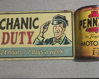 Shop signs