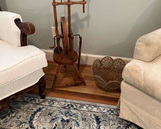Vintage Spinning Wheel 