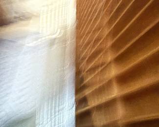 Abstract Textured Wall Art - A visually intriguing piece featuring a blend of light and texture, perfect for modern decor.
