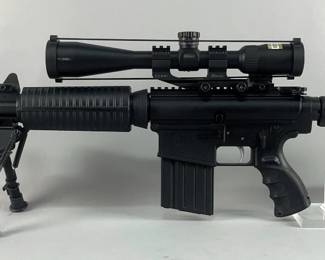 DPMS Panther Arms LR-308 .308 Rifle SN# 169957, 5 Total Mags, Adjustable Stock, Nikon P-308 4-12x40 Scope, Bipod, In RangeMaxx Tactical Soft Case