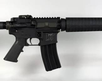Del-Ton DTI-15 5.56mm Rifle SN# DTI-S050263, Adjustable Stock, Flip Up Peep Sights