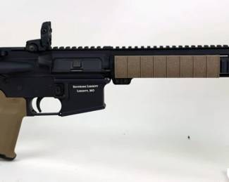 Anderson Manufacturing AM-15 5.56 Nato Rifle SN# 24022190, Flip-Up Sights, Adjustable Stock