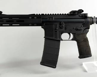  Anderson Manufacturing AM-15 5.56 Nato Pistol SN# 22126308, Flip Up Sights
