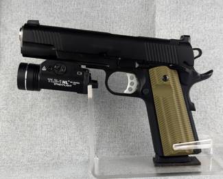  Springfield Armory Operator .45 Auto Pistol SN# NM900045, Streamlight TLR-1 HL Flashlight, 2 Total Mags, In Springfield Armory Soft Case 