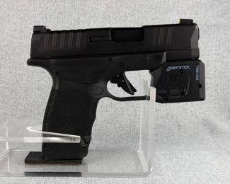  HS Produkt Croatia/Springfield Armory Hellcat 9x19 Pistol SN# AT250780, Nightstick TSM-16G Laser/Light Combo 