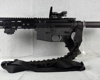 SMI SMI-15 .223 Rem Pistol SN# SMI-B01530, Crimson Trace Laser, CP Tactical Red/Green Sight, Nylon Sling, In Soft Case