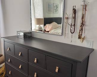 Dresser and Mirror
