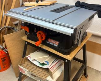 . . . table saw