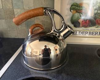 . . . great stainless tea kettle