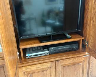 . . . flat-screen TV