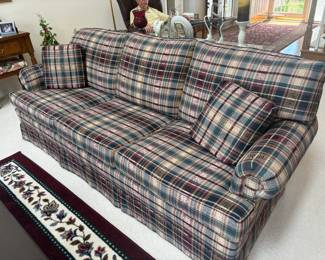 . . . plaid couch