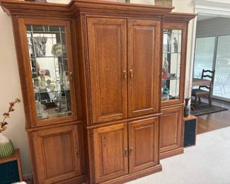 . . . wonderful lead-glass wall unit!