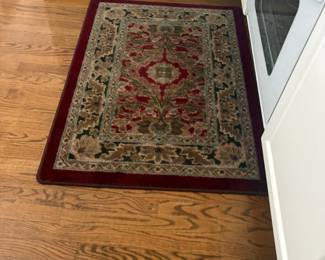 . . . and matching rug