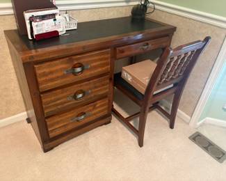 . . . desk and chair