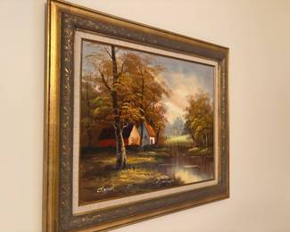. . . oil landscape