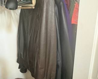 . . . leather jackets