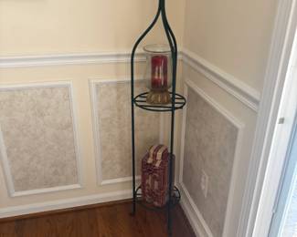 . . . . . . metal stand